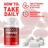 Image of (5 Pack) Gluco Thrive Advanced Blood Health Support Vitamin GlucoThrive 300 Capsules