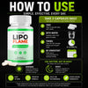 Image of (2 Pack) Lipo Flame Advanced Energy & Fitness Support Formula LipoFlame 120 Capsules