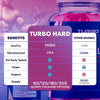 Image of (3 Pack) Turbo Hard Gummy Advanced Male Support Supplement TurboHard 180 Gummies