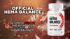 Image of Hema Balance Advanced Blood Health Support Supplement HemaBalance 300 Capsules