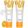 Image of Gluta Gmeelan Orange Exfoliating Whitening Gel Scrub - 2PC 100G Face and Body