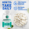 Image of Audicyl Advanced Ear Health Support and Tinnitus Relief Supplement 180 Capsules