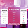 Image of (3 Pack) TurboMan Advanced Male Health Support Supplement Turbo Man 180 Capsules