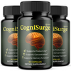Image of (3 Pack) CogniSurge Nootropic All Natural Formula Brain Supplement 180 Capsules