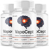 Image of (3 Pack) VapoCept Nootropic Natural Brain Health Support Formula Vapo Cept 180 Capsules