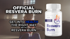 Image of (1 Pack) Resvera Burn Advanced Energy & Fitness Support ResveraBurn 60 Capsules