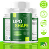 Image of (3 Pack) Lipo Shape Advanced Energy & Fitness Support Formula LipoShape 180 Capsules