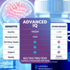 Image of (5 Pack) Advanced IQ Natural Brain Supplement AdvancedIQ 300 Capsules