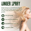 Image of Ginger Dense Hair Spray Nourishes Hair Follicles, Prevents Hair Loss And Breaks, Moisturizes And Thickens Hair Spray