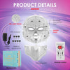 Image of Red-Light-Therapy-For-Face, Led Face Mask Light Therapy, 7-1 Colors LED Facial Skin Care Mask (White)