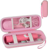Image of Travel Case for Oral-B and Philips Sonicare Rechargeable Electric Toothbrushes - Pink