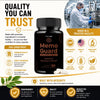 Image of Memo Guard Natural Brain Health Support Formula MemoGuard 120 Capsules