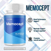 Image of (2 Pack) Memocept Natural Formula Brain Supplement Memo Cept 120 Capsules