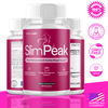 Image of (2 Pack) SlimPeak Advanced Energy & Fitness Support Formula Slim Peak 120 Capsules