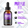 Image of (3 Pack) Purple Fit Drops Natural Health & Fitness Formula PurpleFit 90 Servings