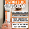 Image of Sensitive Skin Shaving Cream for Face and Body - Irritation-Free Formula for a Comfortable Shave and Protection Against Razor Burn - Daily Use Cream for Men