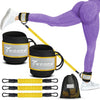 Image of Ankle Resistance Bands with Cuffs for Enhanced Glute Workouts