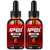 Image of Apex Burn Drops Advanced Natural Health & Fitness Support ApexBurn 60 Servings