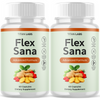 Image of (2 Pack) Flex Sana Advanced Joints & Mobility Support Formula FlexSana 60 Capsules