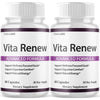 Image of (2 Pack) Vita Renew Advanced Energy & Fitness Support Formula VitaRenew 120 Capsules