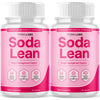 Image of (2 Pack) Soda Lean Advanced Energy and Fitness Support Supplement SodaLean 120 Capsules