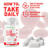 Image of (2 Pack) Glykonex Pro Advanced Blood Health Support Glyko Nex Pro 120 Capsules