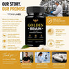 Image of Golden Brain Natural Brain Health Max Support GoldenBrain 120 Capsules