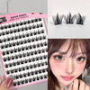 Image of Non adhesive pure wild demon false eyelashes manga natural segmented novice simulation beginner self-adhesive eyelashes