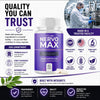 Image of (5 Pack) Nervo Max Nootropic Natural Nerve Support Formula NervoMax 300 Capsules