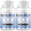 Image of (2 Pack) Harmo Brain Nootropic Natural Brain Supplement HarmoBrain 120 Capsules