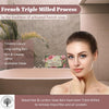 Image of English Rose Scented Natural Soap Bars for Men & Women (2 X 7Oz) β Moisturizing Triple-Milled Soap Bars Enriched with Shea Butter β Plant-Based Bath & Body Bar for All Skin Types