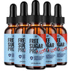Image of Free Sugar Pro Drops - 5 Pack Natural Liquid Supplement for Advanced Health Support for Men and Women (5 Month Supply)
