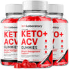 Image of (3 Pack) Slim Laboratory ACV Gummys 1000MG Advanced SlimLaboratory 180 Gummies