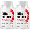 Image of Hema Balance Advanced Blood Health Support Supplement HemaBalance 120 Capsules
