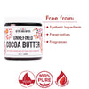 Image of 100% Pure Unrefined Cocoa Butter - Deep Moisturizing Formula for Skin, Reduces Scars and Stretch Marks, Soothes Dryness - 8 Oz Jar