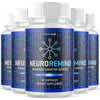 Image of (5 Pack) NeuroRemind Natural Brain Supplement Neuro Remind 300 Capsule