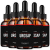 Image of (5 Pack) Urosap Advanced Male Health Support Drops Urosap Vitamin Supplement 150 Servings