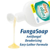Image of Fungasoap Tea Tree Cleansing Wash – Antifungal Body Wash & Foot Soap – All-Natural Tea Tree Oil Cleanser for Athlete’S Foot, Ringworm, Jock Itch, Body Odor & Fungus - 13.5 Fl. Oz