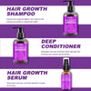 Image of Hair Growth Shampoo and Conditioner Set with Rosemary, Biotin, Argan Oil, and Castor Oil