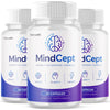 Image of (3 Pack) MindCept Nootropic All Natural Brain Supplement Mind Cept 180 Capsules