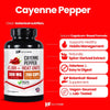 Image of Healthfare Cayenne Pepper Extract, 600mg | 200 Veg Capsules | 45,000 HU