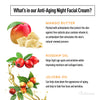 Image of Anti-Aging Night Facial Cream - Premium Night Cream for Radiant Skin - Anti-Wrinkle and Anti-Aging Formula - 2 Oz