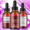 Image of (3 Pack) Gelatin Drops Natural Health & Fitness Formula Supplement 90 Servings