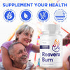 Image of (3 Pack) Resvera Burn Advanced Energy & Fitness Support ResveraBurn 180 Capsules