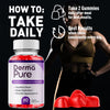 Image of (1 Pack) Derma Pure ACV Gummys 1000MG Advanced DermaPure Supplement 60 Gummies