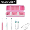 Image of Travel Case for Oral-B and Philips Sonicare Rechargeable Electric Toothbrushes - Pink