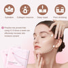 Image of PDRN PINK COLLAGEN GEL MASK Pink Collagen facial mask Jelly Split facial mask