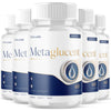 Image of (5 Pack) Metaglucent Advanced Blood Health Support Formula Meta Glucent 300 Capsules