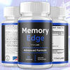 Image of (3 Pack) Memory Edge Natural Brain Supplement MemoryEdge 180 Capsules