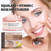 Image of Squalane Vc Rose Moisturizing Cream, Anti Dull Moisturizing Firming Brightening Face Cream